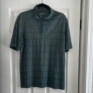 Nike Men's Dark Green Polo Shirt